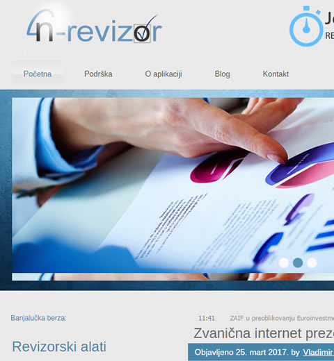 Online aplikacija N-Revizor